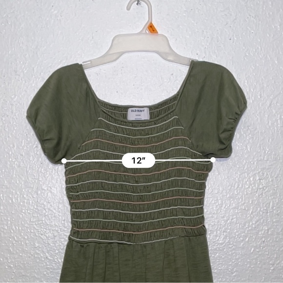 Old Navy Juniors olive green romper size XL - Picture 5 of 9
